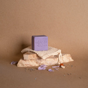 
                
                    Load image into Gallery viewer, LAVENDER  SOAP &amp;amp; NATURAL LOOFA
                
            